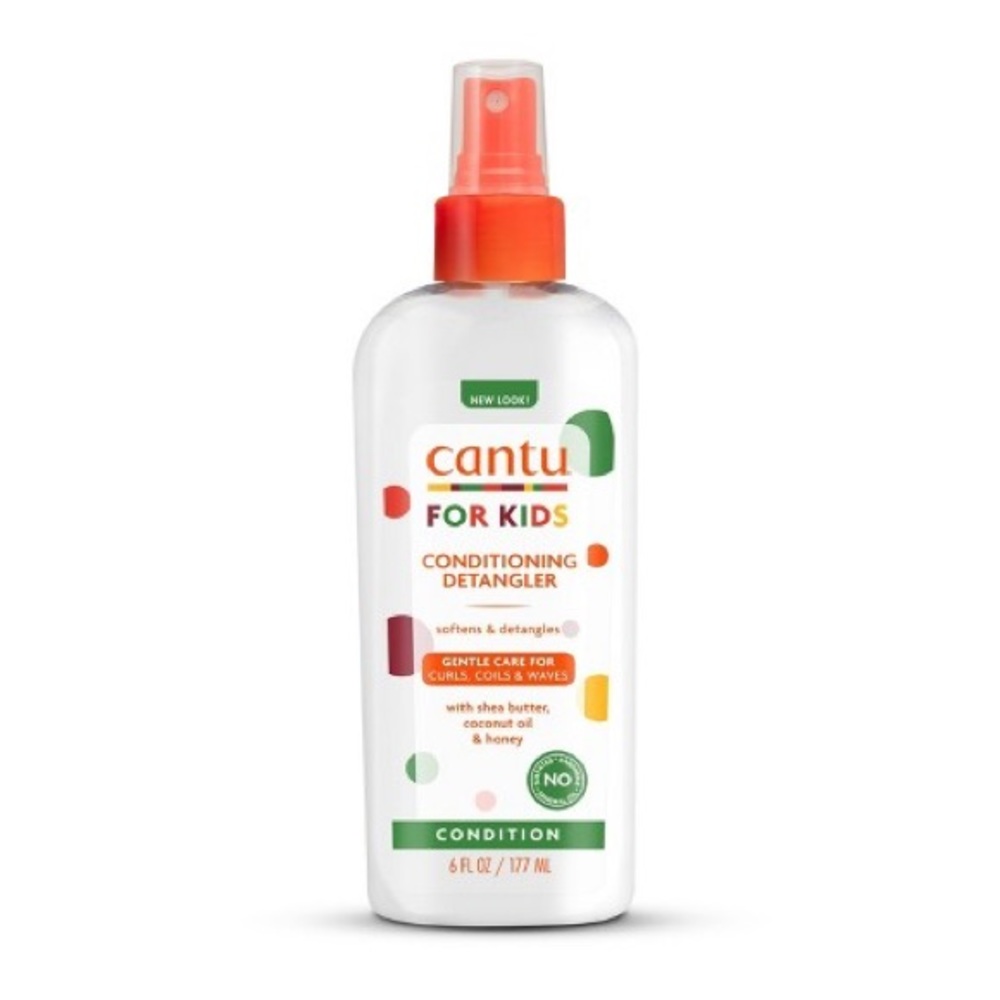 Cantu For Kids Conditioning Detangler with Cantu Detangle Ultra Glide Comb